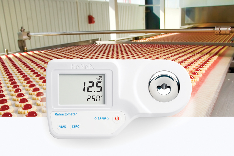 Monitor sugar content in food efficiently