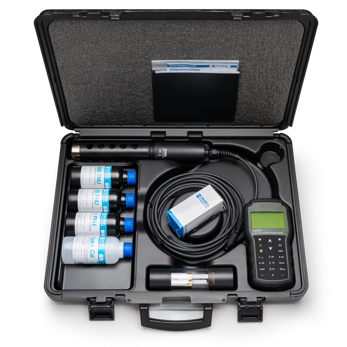 Portable Multiparameter pH/EC/ISE/Turbidity/DO Meter with GPS