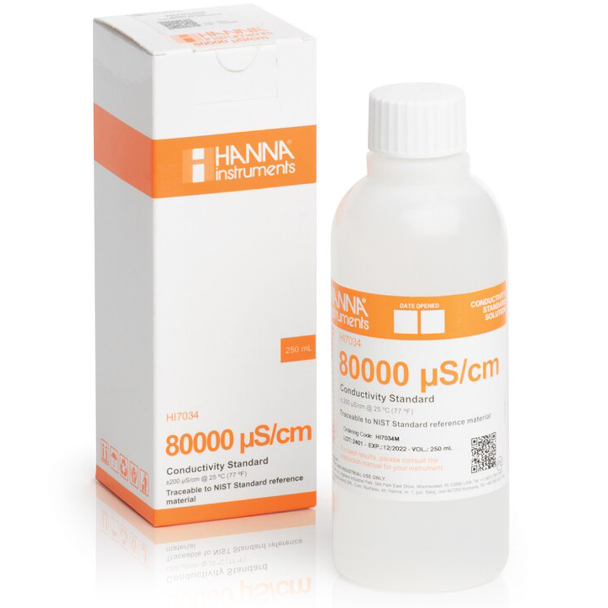 80000 µS/cm Conductivity Standard (230 mL Bottle)