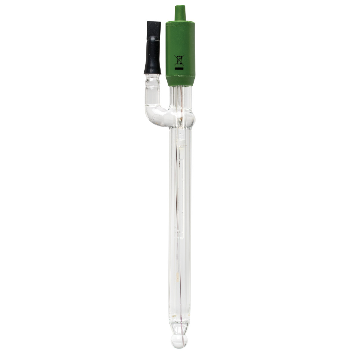 Refillable pH Electrode with Side Arm Construction and BNC Connector