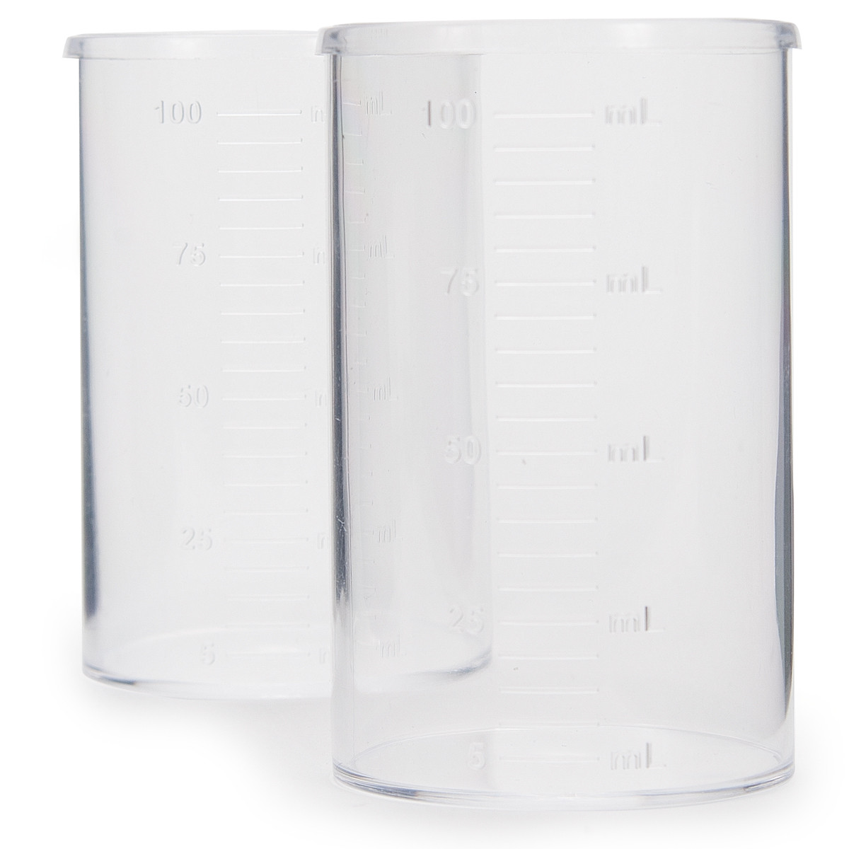 Plastic Beaker Set, 100 mL (10)