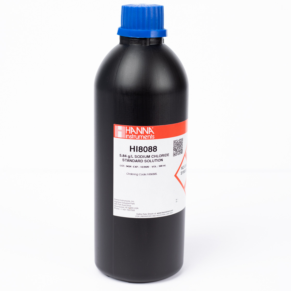 5.84 g/L NaCl Standard Solution in FDA Bottle (500 mL)