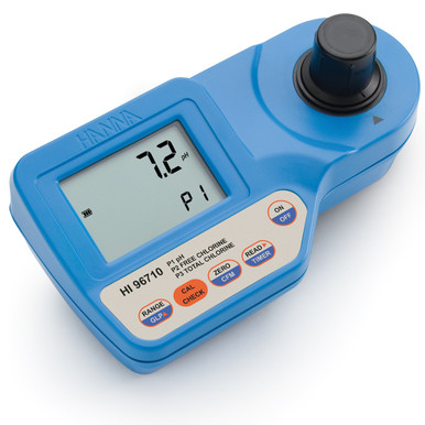 pH, Free Chlorine, and Total Chlorine Portable Photometer
