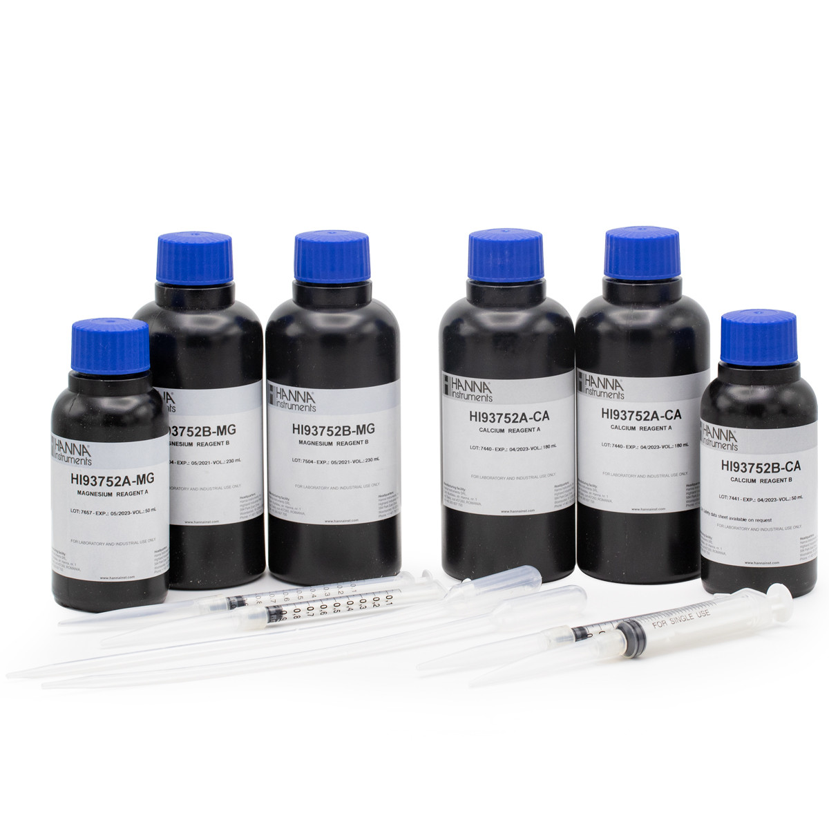 Calcium and Magnesium Hardness High Range Reagents (300 tests)