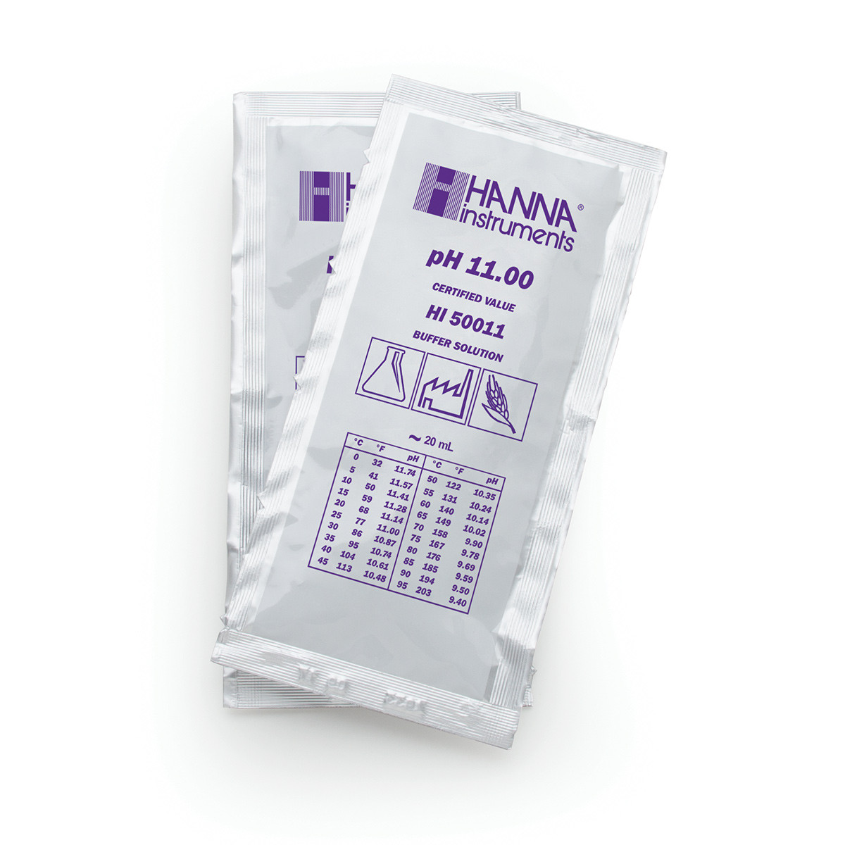 pH 11.00 Technical Calibration Buffer (25 x 20 mL) Sachets