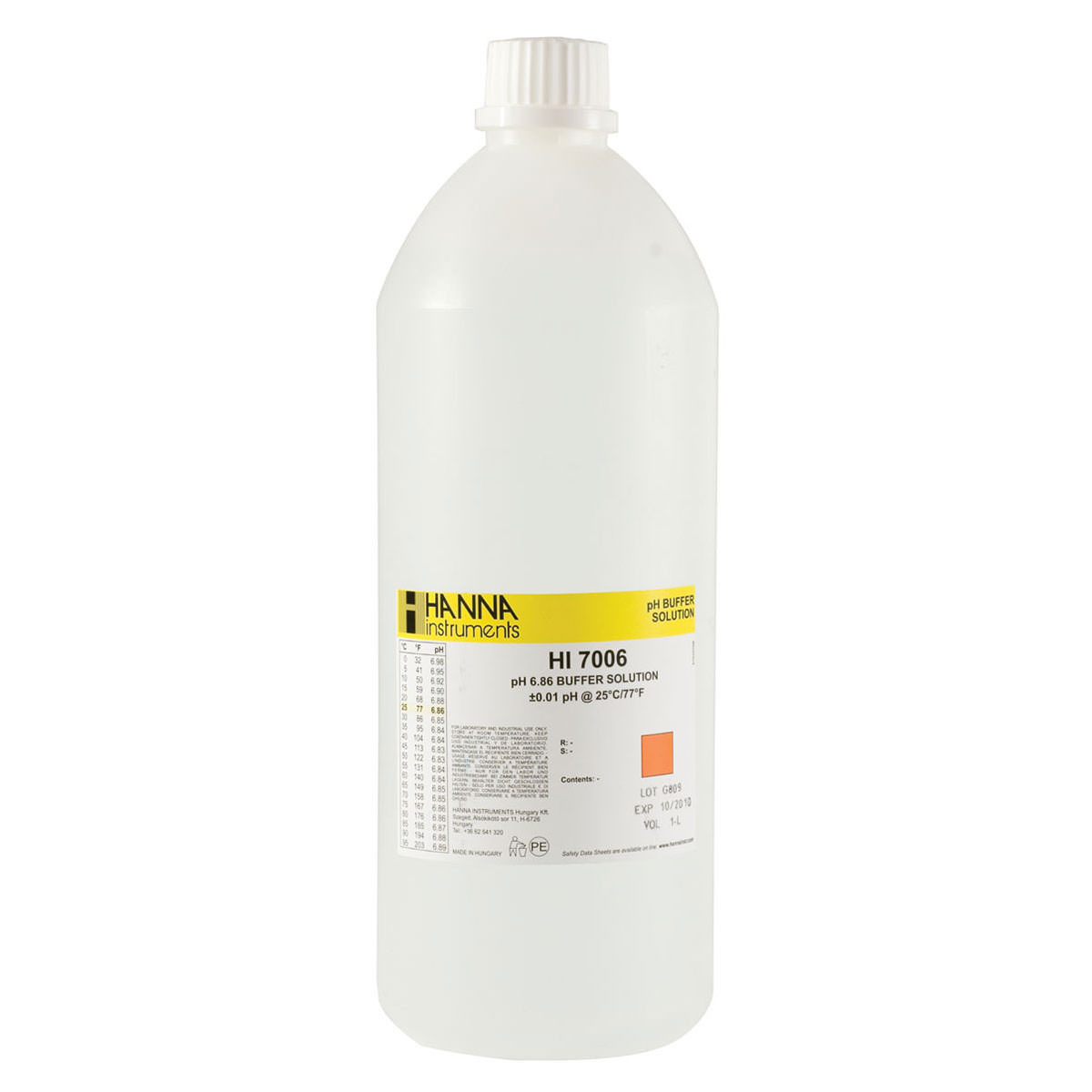 pH 6.86 Calibration Solution (1 L)