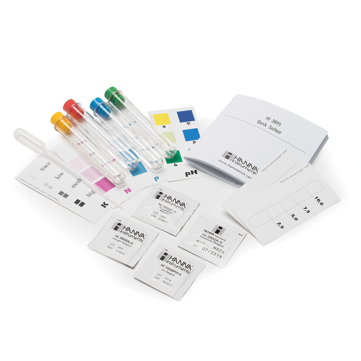 NPK Soil Chemical Test Kit (10 tests each)