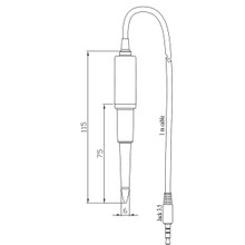 Digital PVDF Body Foodcare pH Electrode for Dairy Products