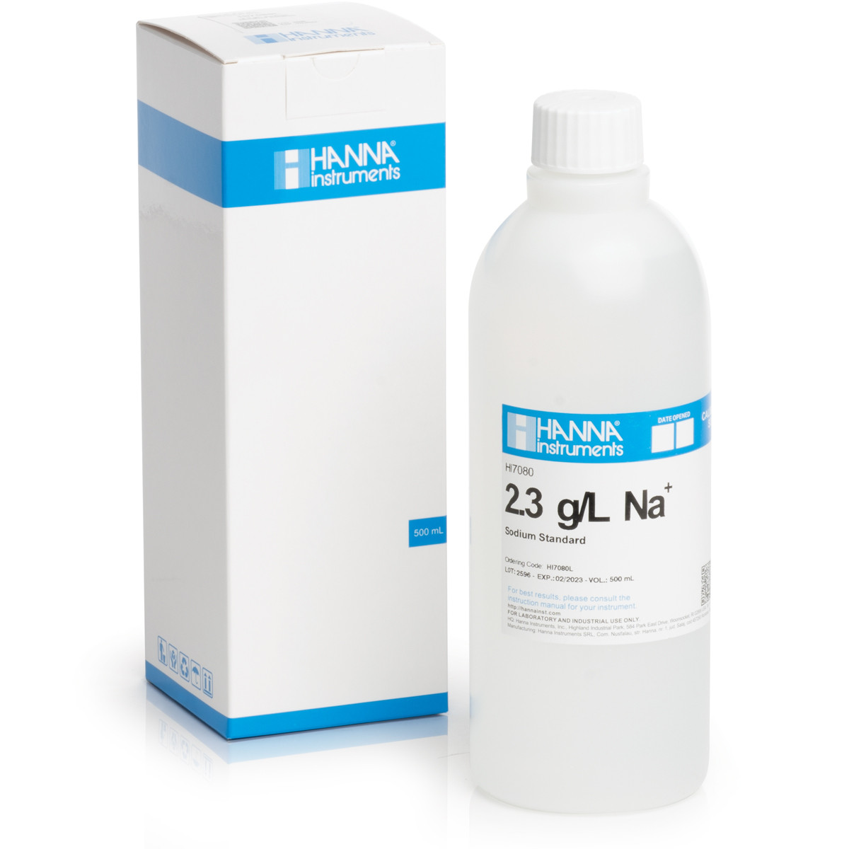 2.3 g/L Sodium Standard Solution, 500 mL