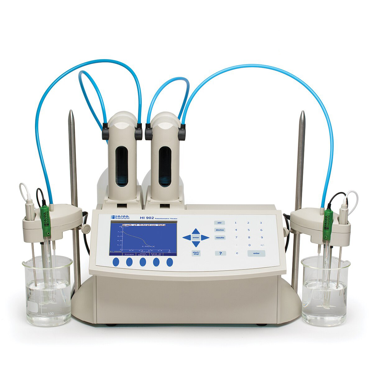 Automatic Potentiometric (pH/mV/ISE) Titration System