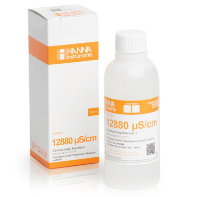 12880 µS/cm Conductivity Standard (230mL Bottle)