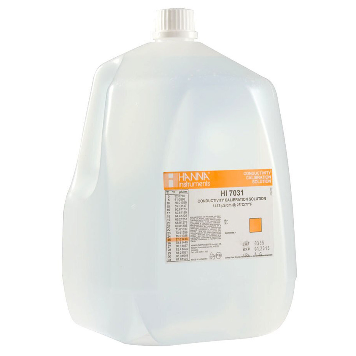 1413 µS/cm Conductivity Standard (1 Gallon)