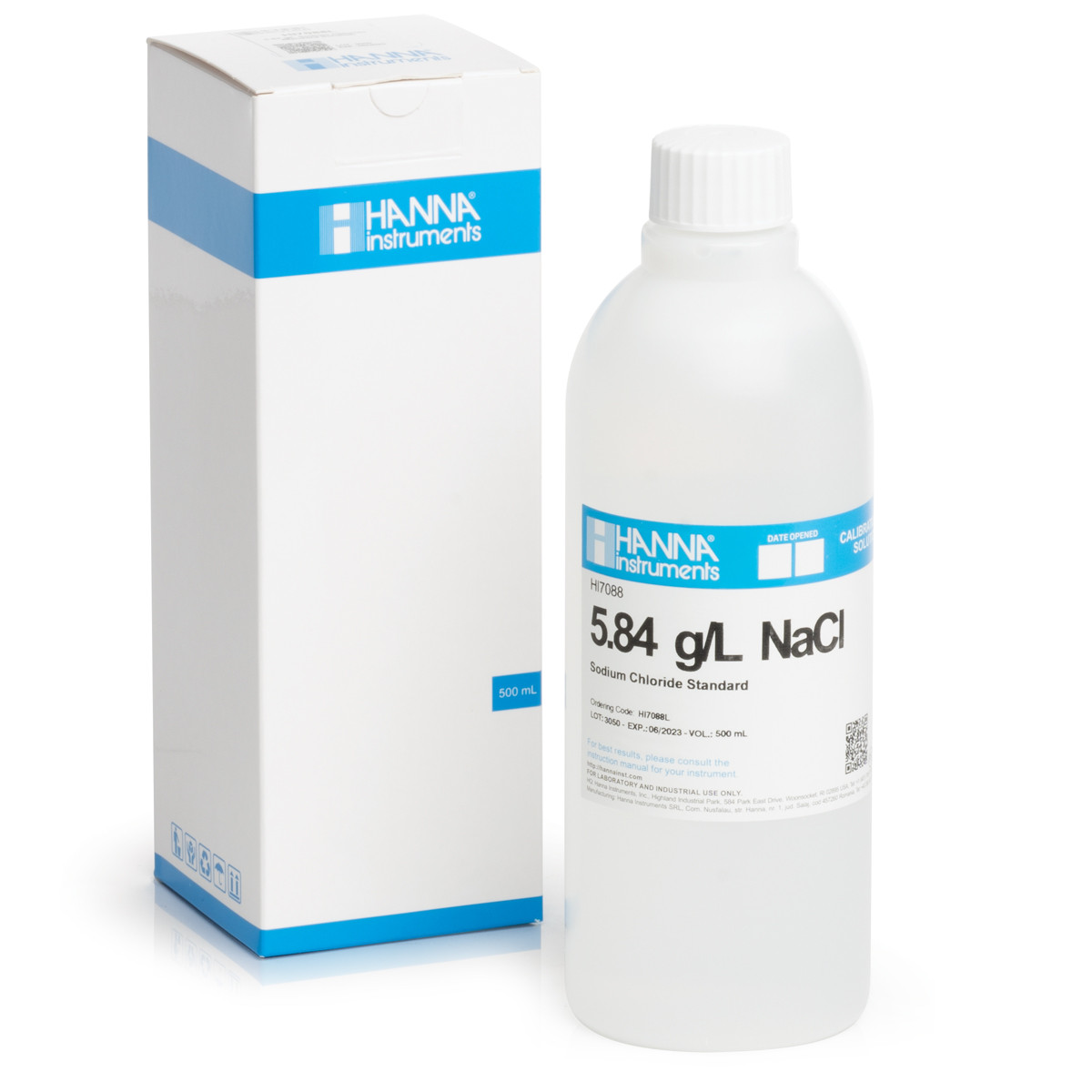 5.84 g/L NaCl Standard Solution (500 mL)