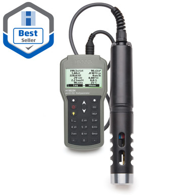 Multiparameter pH/EC/TDS/Salinity/DO/Pressure/ Temperature Waterproof Meter