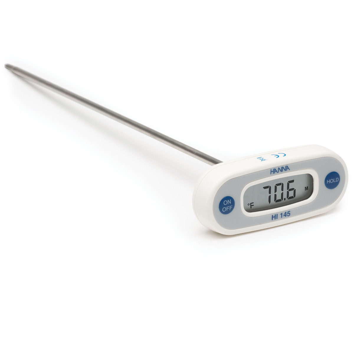 Thermomètre magnétique HI147-00, HANNA®, pour réfrigérateur ou