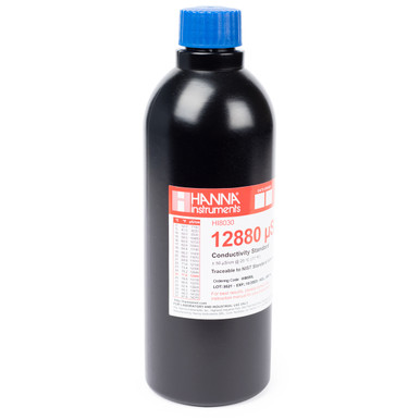 12,880 µS/cm Conductivity Standard in FDA Bottle (500mL)