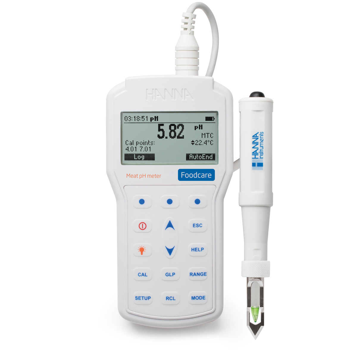 Digital pH Meter for Meat Products - HI99163