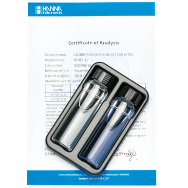 Silica Low Range Checker® HC Calibration Check Set