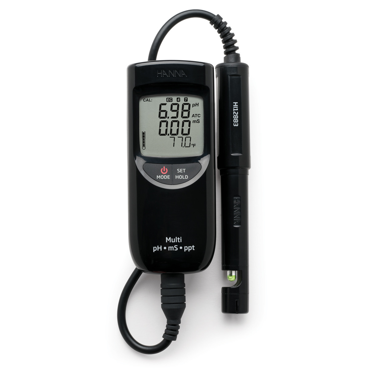 Portable pH/EC/TDS/Temperature Meter with CAL Check™ - HI9813-61