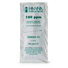 100 ppm Chloride Calibration Standard Sachets for HI9829 (25 x 25 mL)