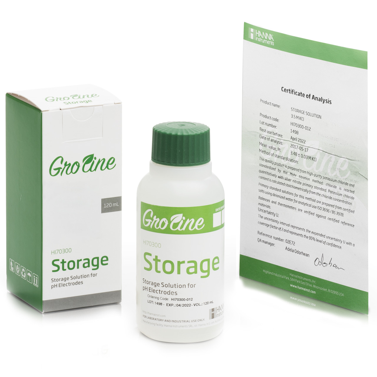 GroLine Electrode Storage Solution (120 mL)