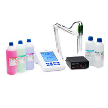 Laboratory Research Grade Two Channel Benchtop pH/mV/ISE Meter Kit