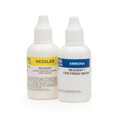 Ammonia Test Kit for Fresh Water Replacement Reagents (25 tests)