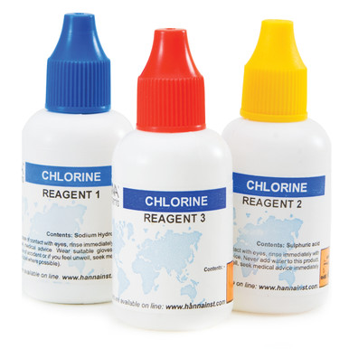 Total Chlorine Test Kit Replacement Reagents (50 tests)