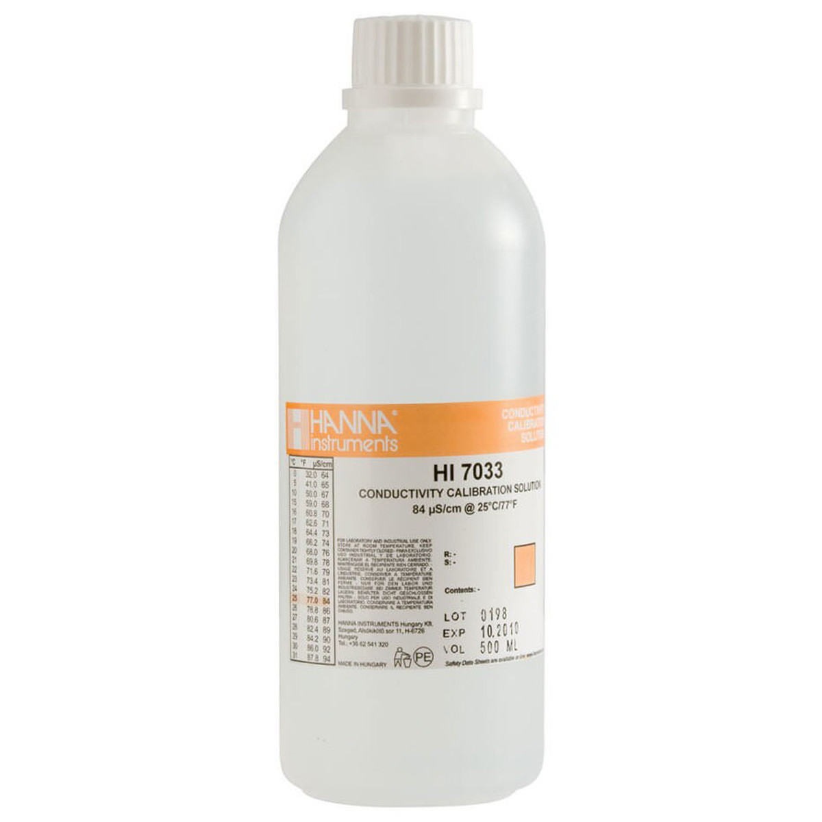 84 µS/cm Conductivity Standard (1L)