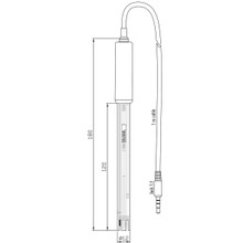 Digital PEI Body pH Electrode with Matching Pin for Field Applications