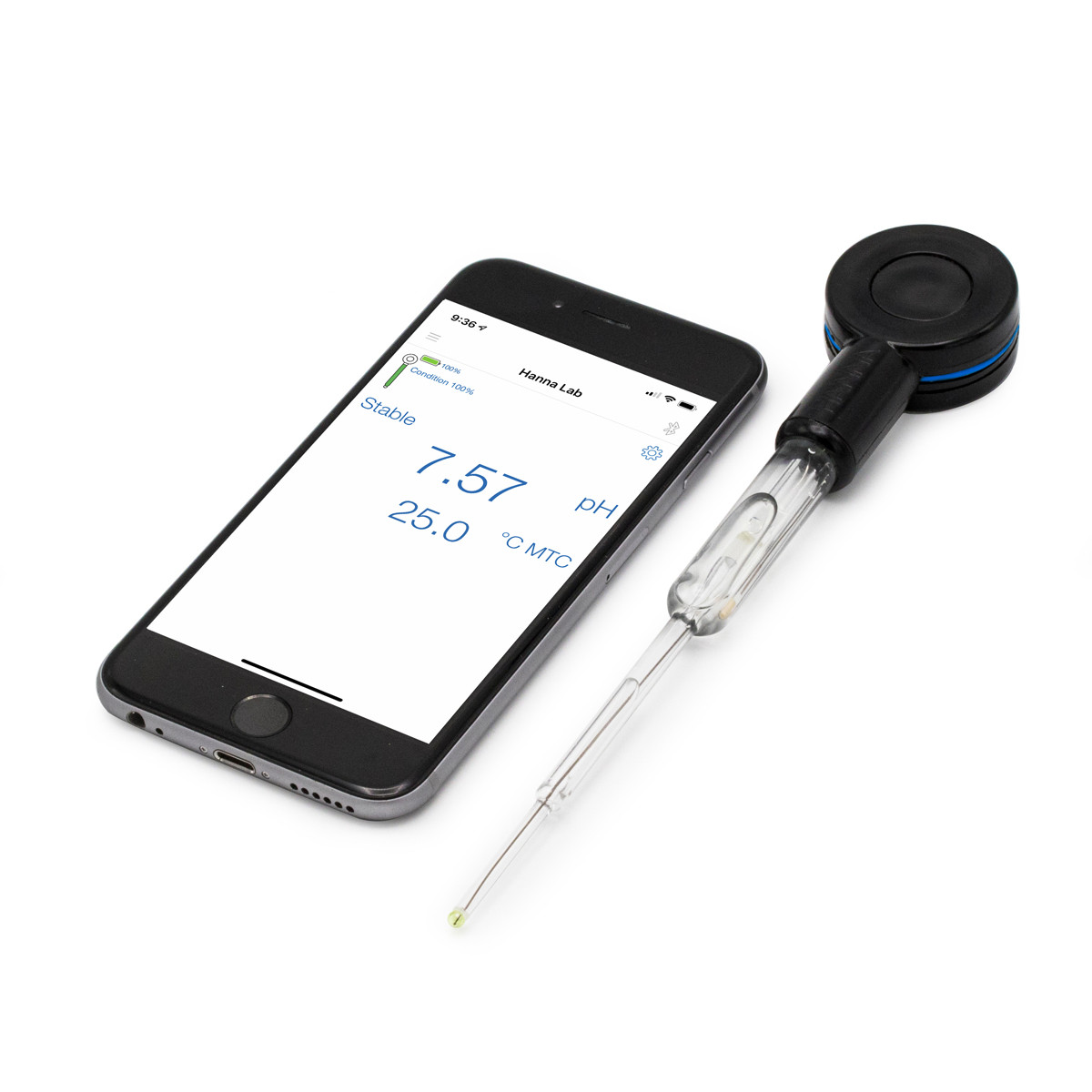 HALO® Wireless pH Meter with Microbulb