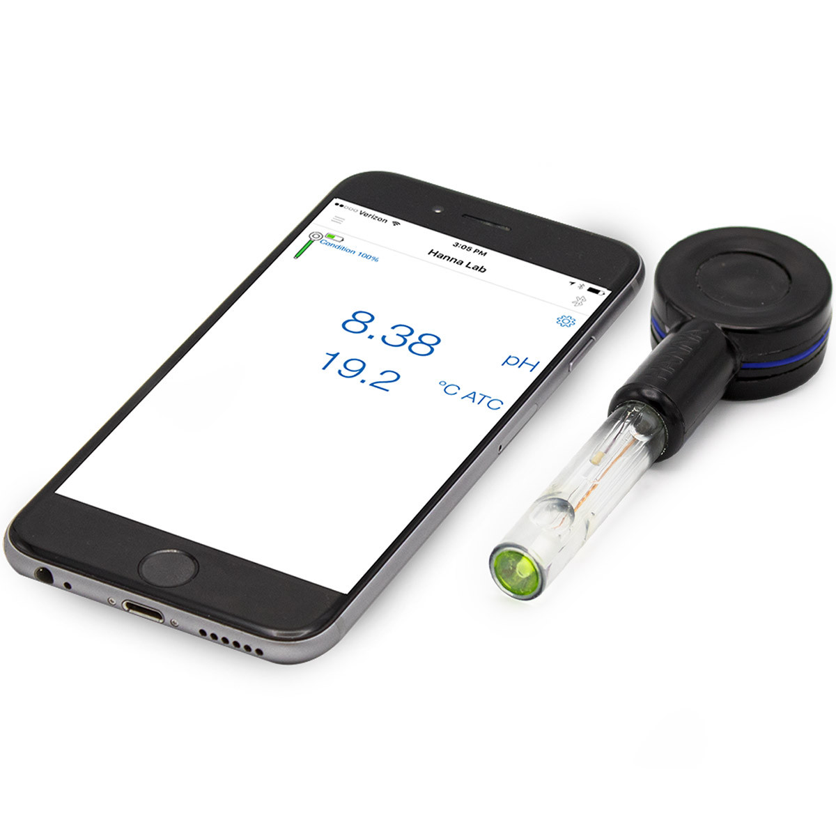 Halo Wireless Ph Meter For Flat Surfaces