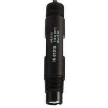 AmpHel® Flat-tip pH Electrode - High Temperature, 5m Cable, Pt100 Temperature Sensor, BNC + Lead Connector