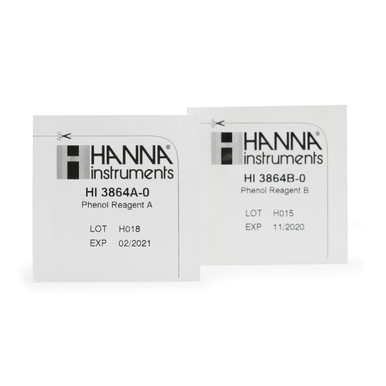 Phenols Test Kit Replacement Reagents (100 tests) - HI3864-100
