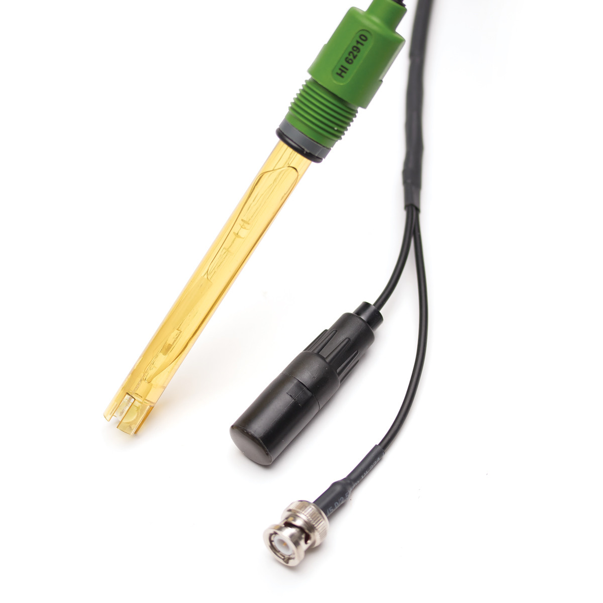 AmpHel® pH Electrode with Replaceable Battery - High Temperature