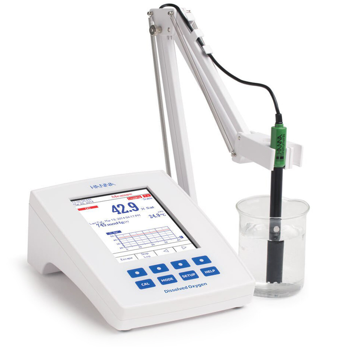 Laboratory Research Grade Benchtop Dissolved Oxygen and BOD Meter