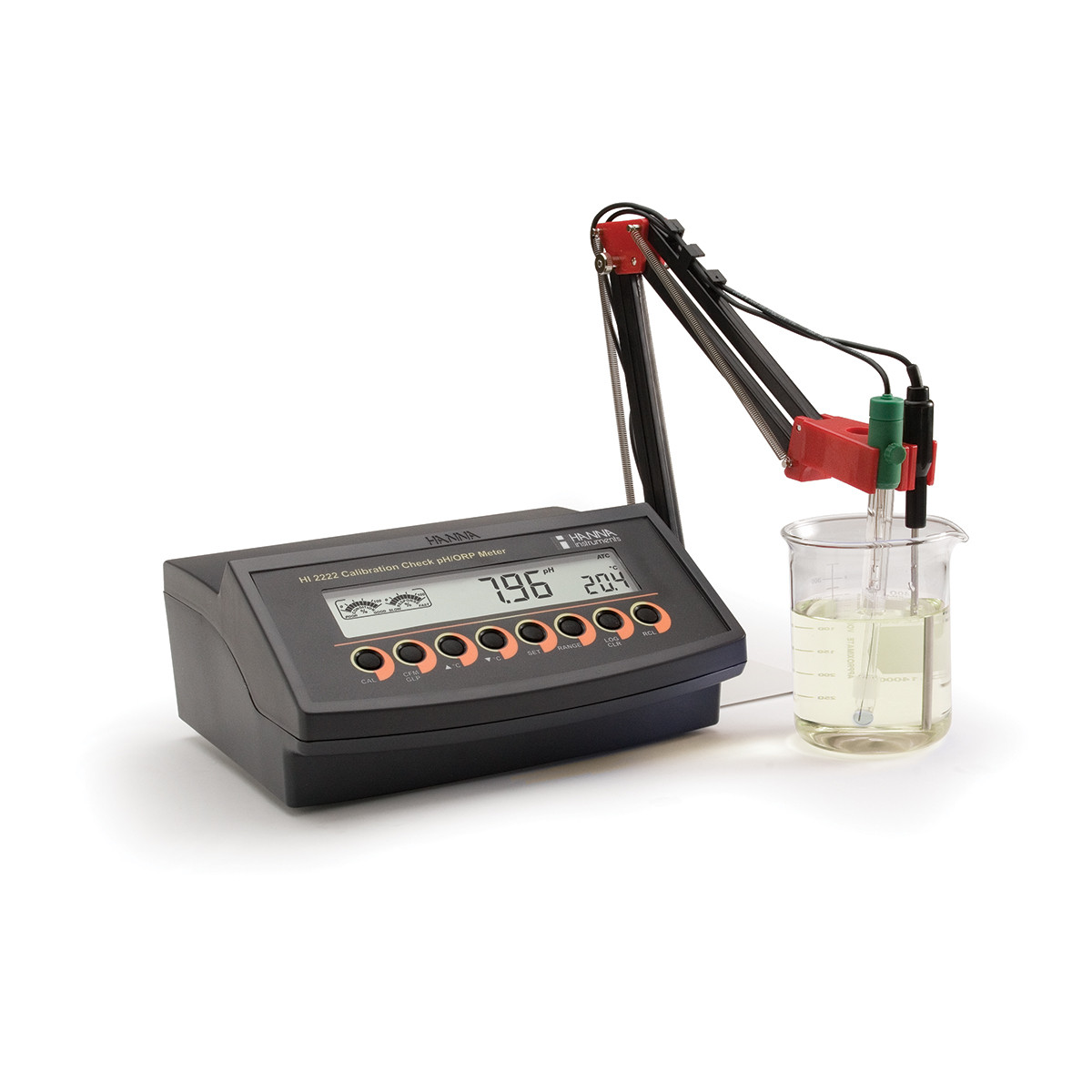 Benchtop pH/mV Meter with CAL Check for Wine Analysis - HI2222