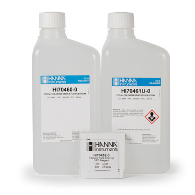 Total Chlorine Reagent Set for PCA Series Process Analyzers