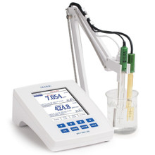 Laboratory Research Grade Benchtop pH/mV/ISE and EC/TDS/Salinity/Resistivity Meter