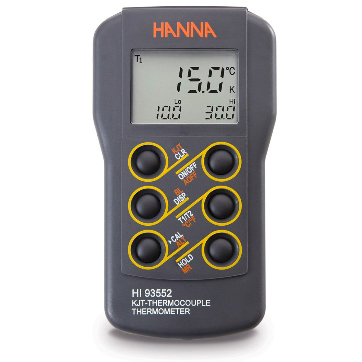 Advanced Dual Channel K, J, T-Type Thermocouple Thermometer