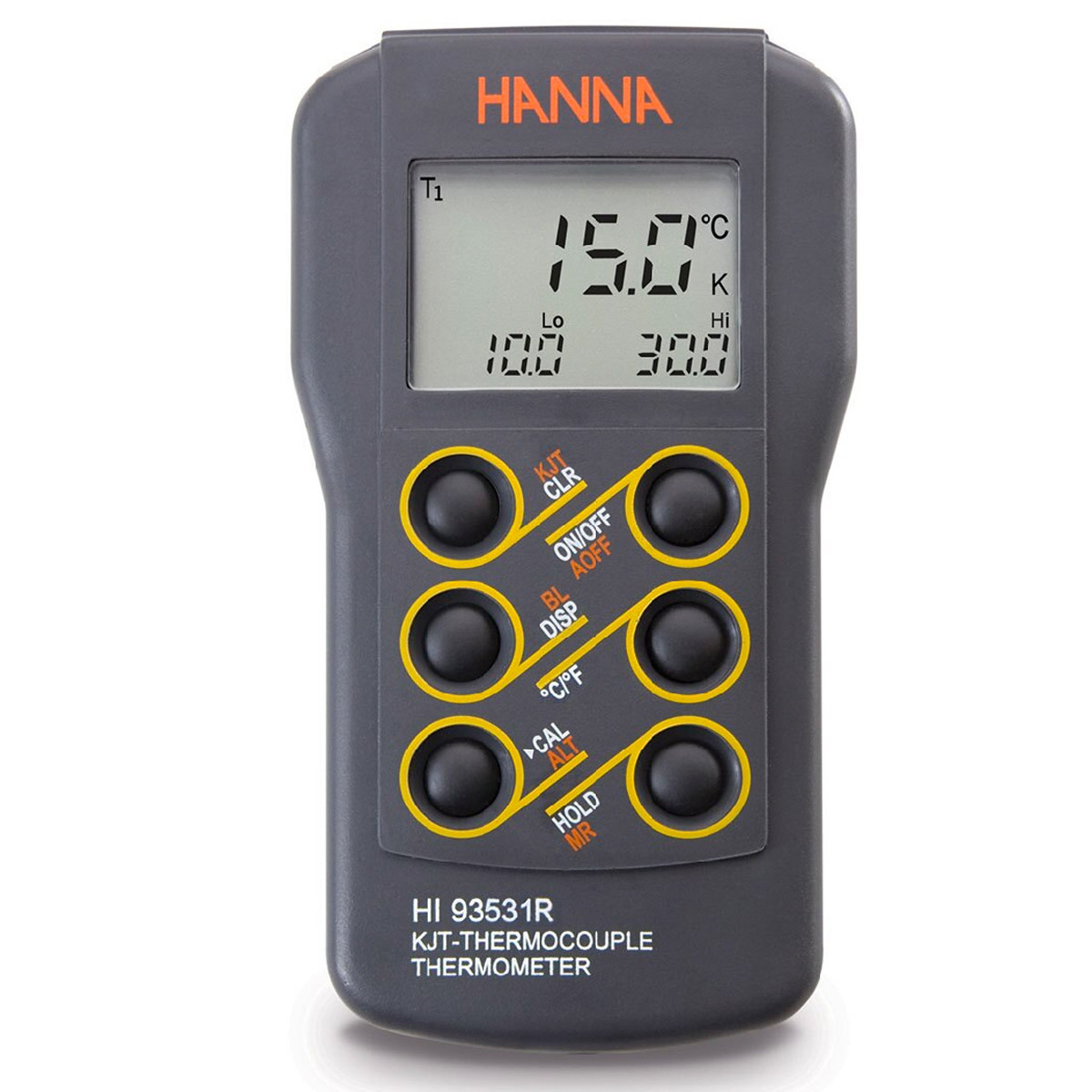 0.1° Resolution K-Type Thermocouple Thermometer with RS232 Output