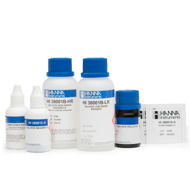 Sulfate Test Kit (Low and High Range) - HI38001