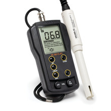 pH/EC/TDS/Temperature Portable Meter, range: pH 0.0 to 14.0 pH EC 0.00 to  4.00 mS/cm TDS 0 to 1999 ppm (mg/L)