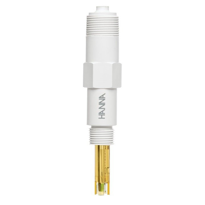 GroLine amplified pH/Temperature probe with quick connect DIN connector for HI981412