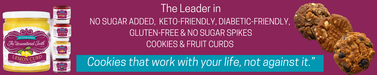 No sugar lemon curd and cookies