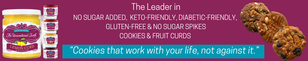 No sugar lemon curd and cookies