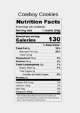 cowboy nutrition label