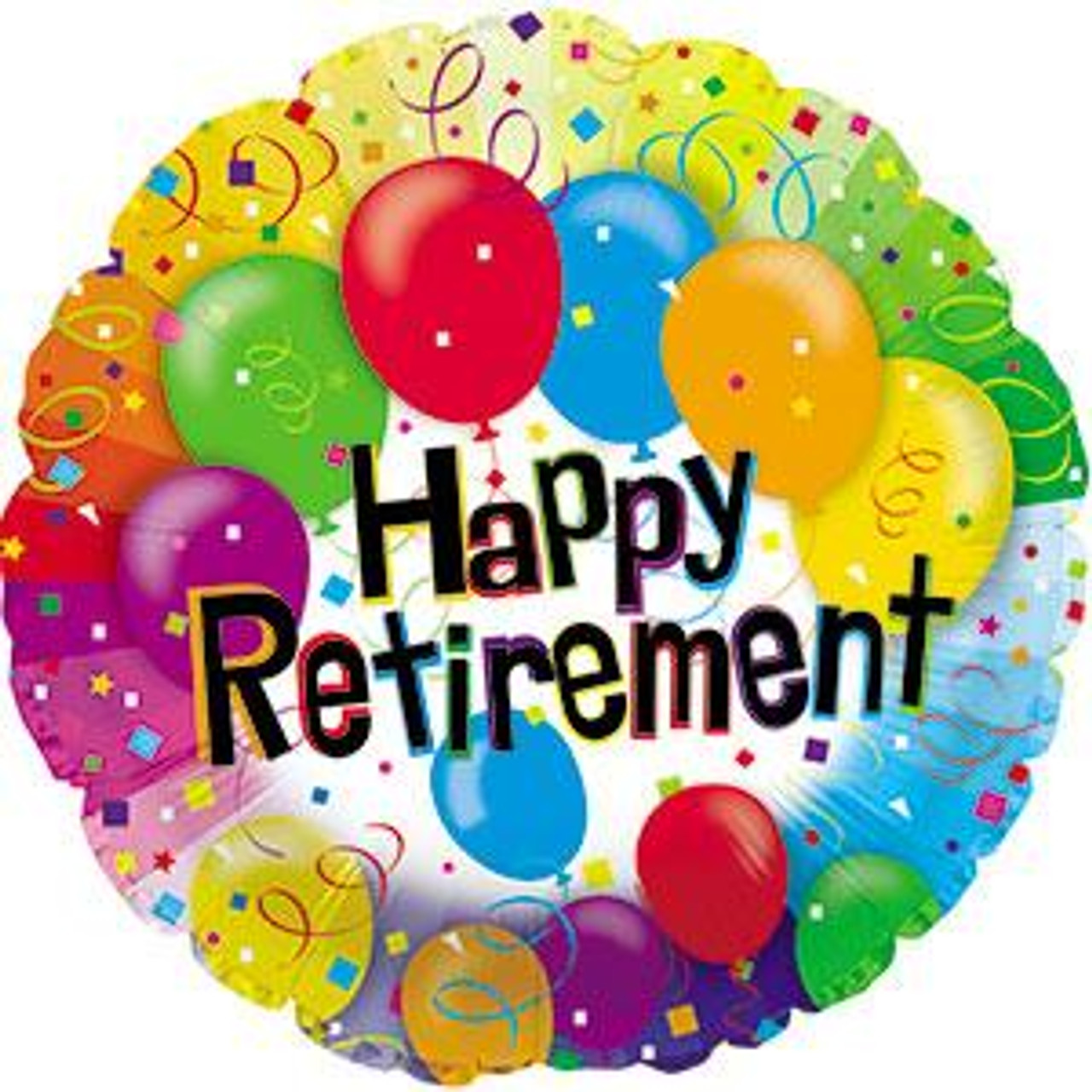 18 Happy Retirement Balloons