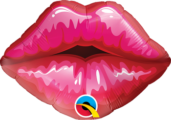 14" Red Kissy Lips - AIR FILL