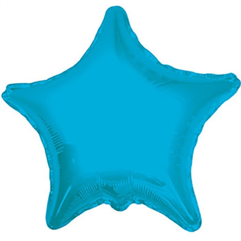 18" Turquoise Blue Star
